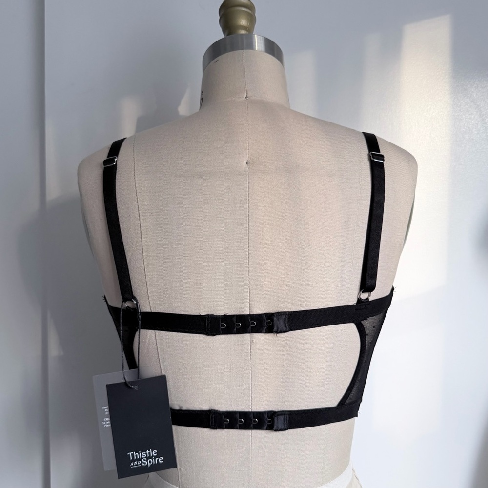 Thistle and Spire Brighton Lace Bustier Bra - Picture 5 of 9